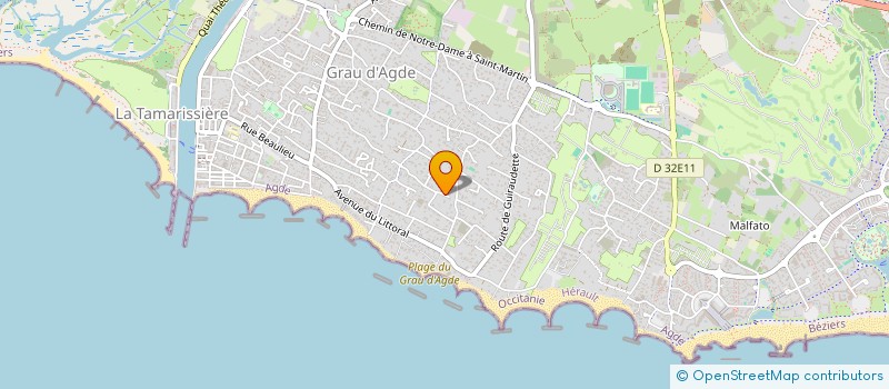 localisation de l'entreprise MONSIEUR BRAHIM ZARI  AGDE