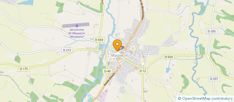 localisation de l'entreprise MONSIEUR BRAHIM ZAYANI  MAUVEZIN