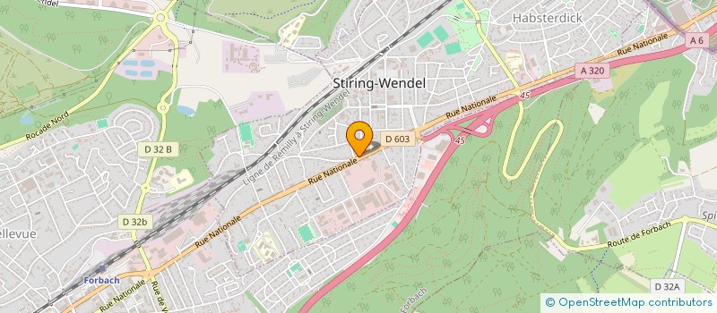 localisation de l'entreprise MONSIEUR BRAHIM ZEMKIL à STIRING-WENDEL