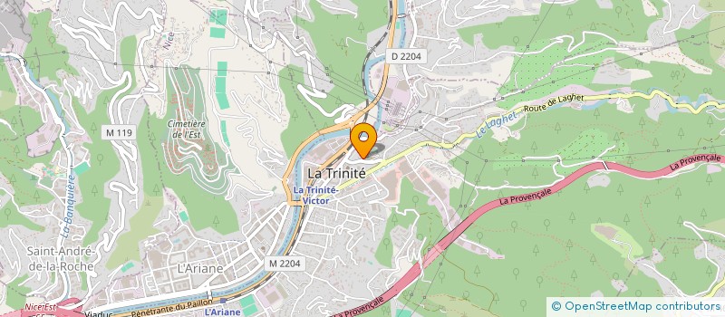 localisation de l'entreprise MONSIEUR BRAHIM ZOUBAIR à LA TRINITE