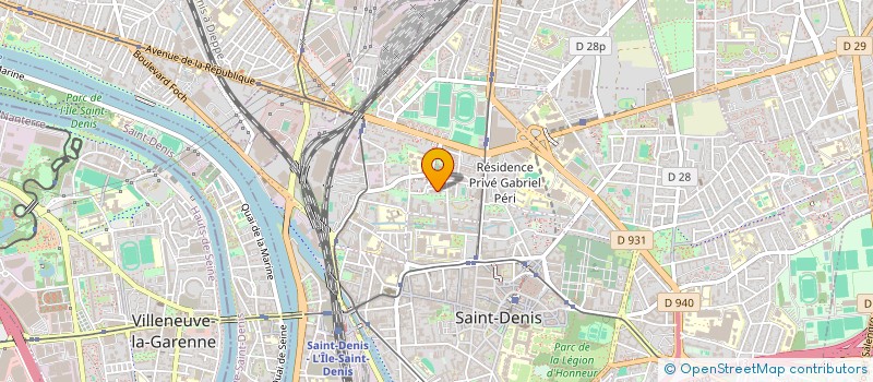 localisation de l'entreprise MONSIEUR BRAHIMA BARADJI  SAINT-DENIS