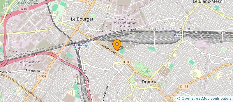 localisation de l'entreprise MONSIEUR BRAHIMA CAMARA à DRANCY