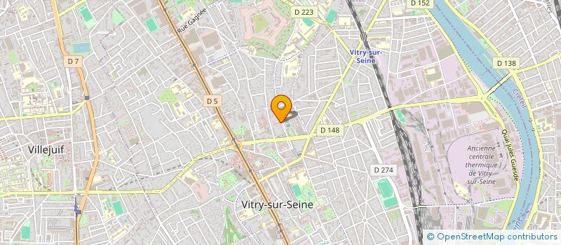 localisation de l'entreprise MONSIEUR BRAHIMA DIOMANDE  VITRY-SUR-SEINE