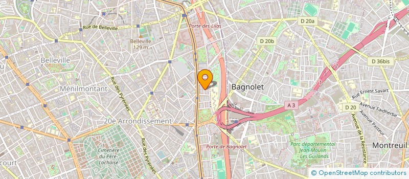 localisation de l'entreprise MONSIEUR BRAHIMA DRAME  PARIS