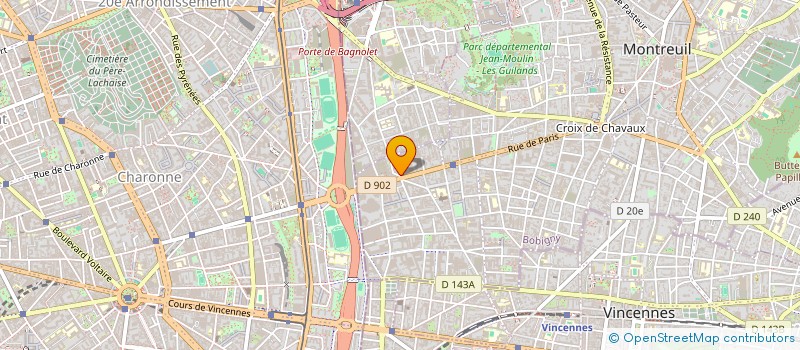 localisation de l'entreprise MONSIEUR BRAHIMA KONATE à MONTREUIL