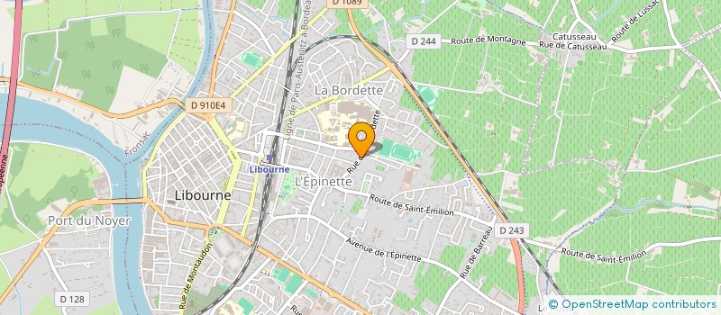 localisation de l'entreprise MONSIEUR BRAHIMA SANGARE à LIBOURNE