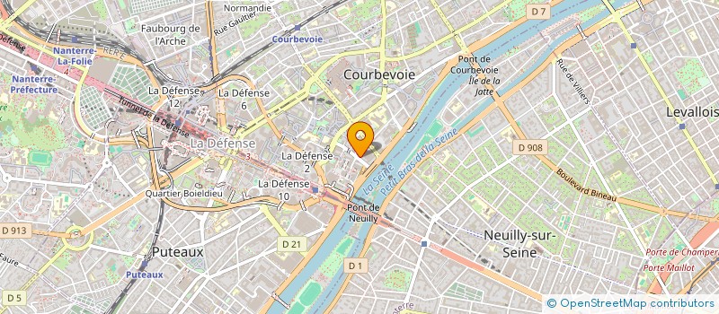 localisation de l'entreprise MONSIEUR BRAHIMA SOKHANA à COURBEVOIE