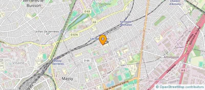 localisation de l'entreprise MONSIEUR BRAHIMA SOUGUE à ANTONY