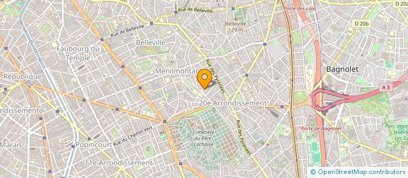 localisation de l'entreprise MONSIEUR BRAHIMA SOW  PARIS