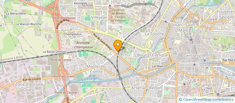 localisation de l'entreprise MONSIEUR BRAHYM YOLDI  RENNES