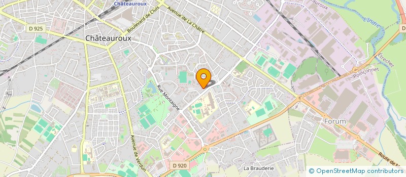 localisation de l'entreprise MONSIEUR BRAIHAN GERONIMO à CHATEAUROUX