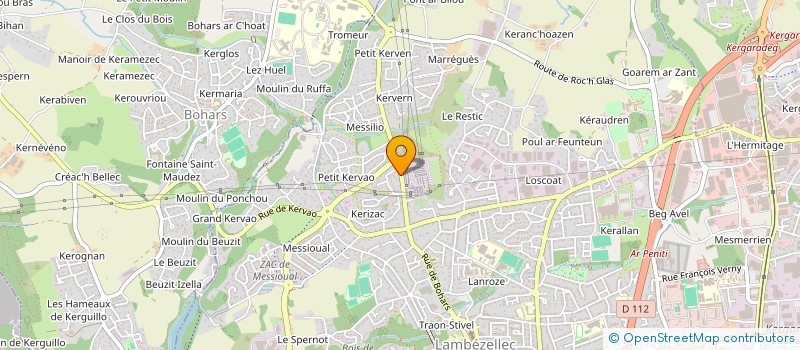 localisation de l'entreprise MONSIEUR BRAIK DERRER à BREST