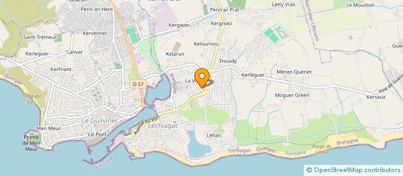 localisation de l'entreprise MONSIEUR BRAN MORDRELLE  TREFFIAGAT