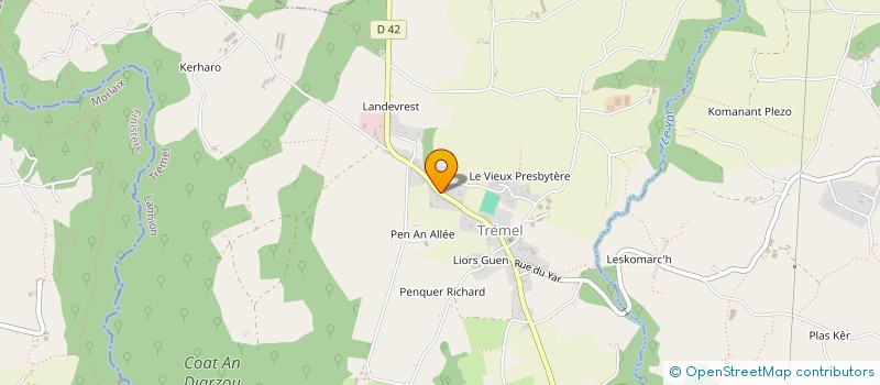 localisation de l'entreprise MONSIEUR BRAN REMEUR à TREMEL