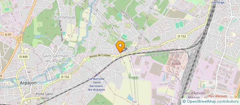 localisation de l'entreprise MONSIEUR BRANCKLEY ROBERT à SAINT-GERMAIN-LES-ARPAJON