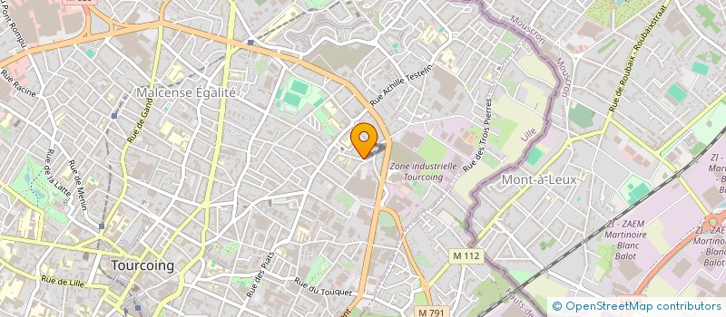 localisation de l'entreprise MONSIEUR BRANCO SIBU  TOURCOING