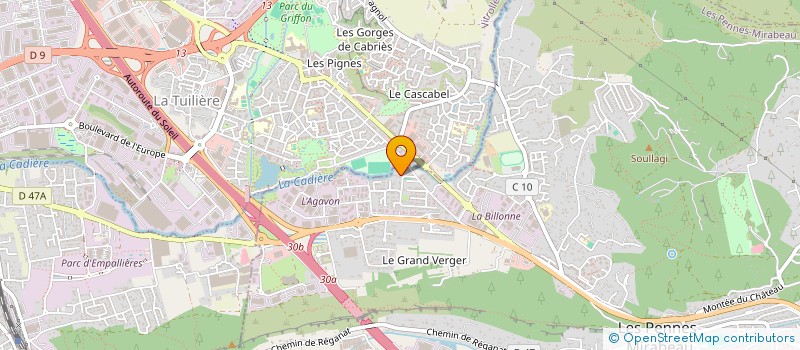 localisation de l'entreprise MONSIEUR BRANDO CAVAILLES à LES PENNES-MIRABEAU