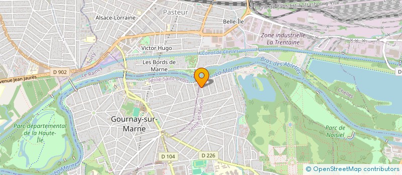 localisation de l'entreprise MONSIEUR BRANDO FERREIRA SOUSA  CHAMPS-SUR-MARNE