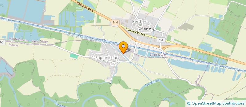 localisation de l'entreprise MONSIEUR BRANDON ABDELMALEK à SAPIGNICOURT