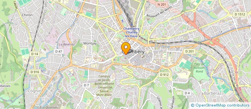 localisation de l'entreprise MONSIEUR BRANDON ABOUNA  CHAMBERY