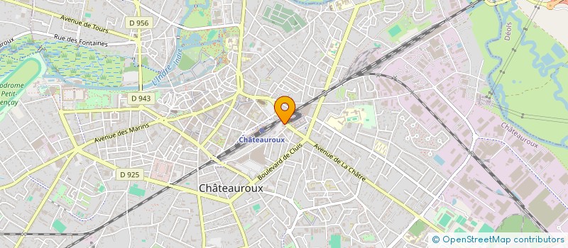 localisation de l'entreprise MONSIEUR BRANDON-ALEXANDRU COPILU à CHATEAUROUX