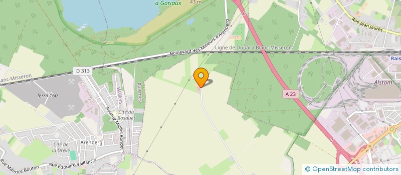 localisation de l'entreprise MONSIEUR BRANDON BECK  AUBRY-DU-HAINAUT