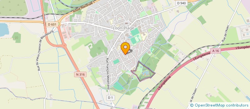 localisation de l'entreprise MONSIEUR BRANDON BLANCKAERT  LOON-PLAGE