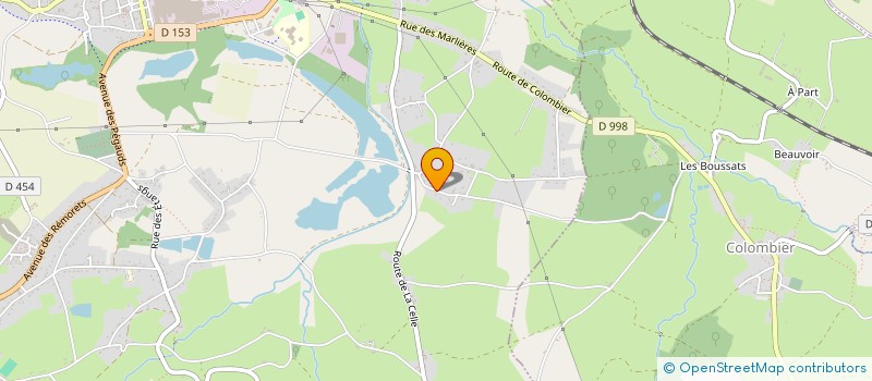 localisation de l'entreprise MONSIEUR BRANDON BONNEAU  COMMENTRY