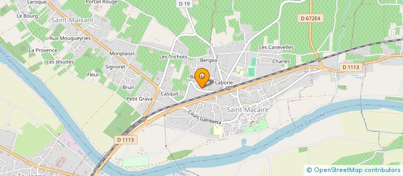 localisation de l'entreprise MONSIEUR BRANDON BOULOUNAUD  SAINT-MAIXANT