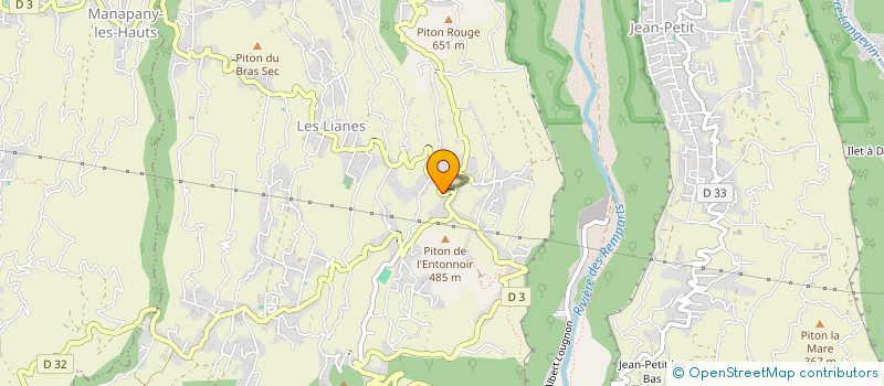 localisation de l'entreprise MONSIEUR BRANDON BOYER  SAINT-JOSEPH