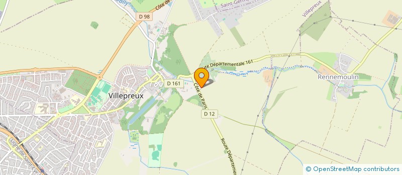 localisation de l'entreprise MONSIEUR BRANDON BROLY  VILLEPREUX