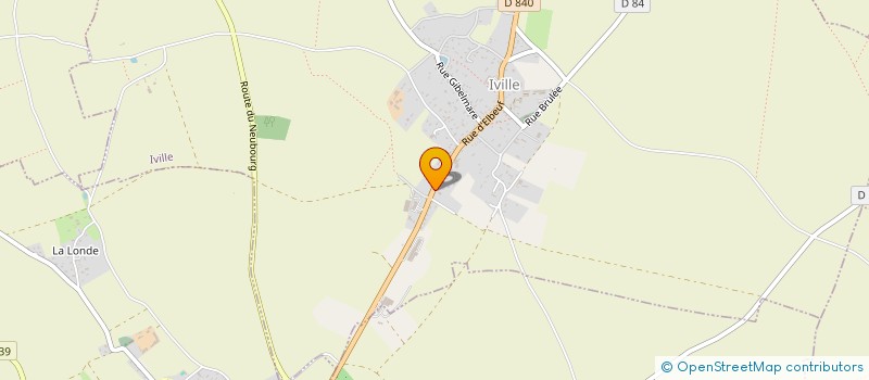 localisation de l'entreprise MONSIEUR BRANDON BRUN  IVILLE