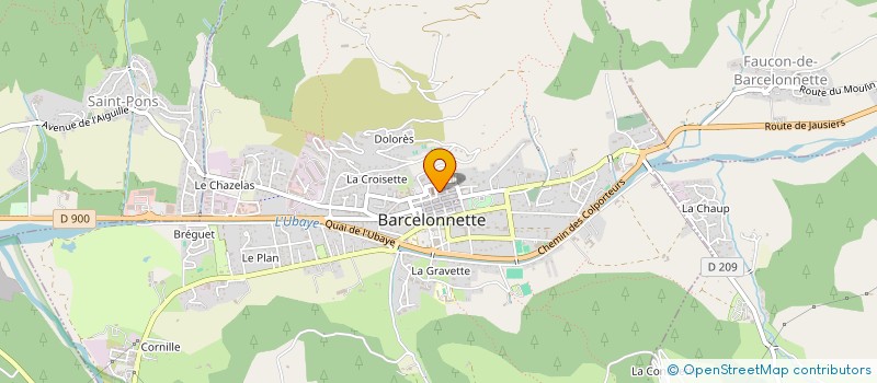 localisation de l'entreprise MONSIEUR BRANDON BULTHE à BARCELONNETTE