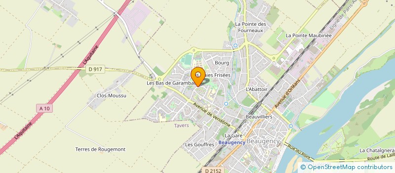 localisation de l'entreprise MONSIEUR BRANDON CARNIEL à BEAUGENCY