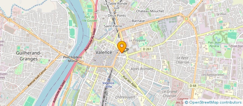 localisation de l'entreprise MONSIEUR BRANDON CAVRO  VALENCE