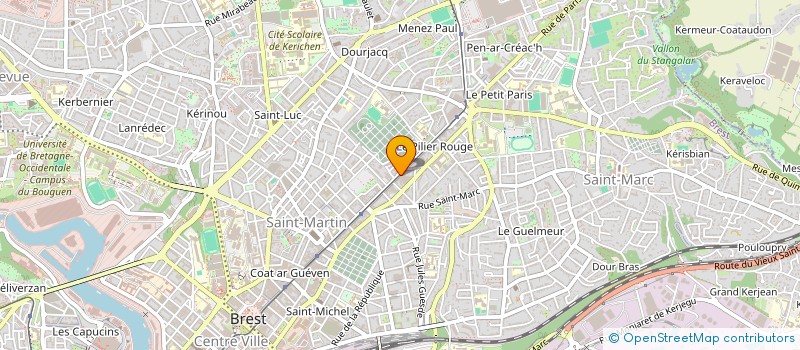 localisation de l'entreprise MONSIEUR BRANDON CHARDIN à BREST