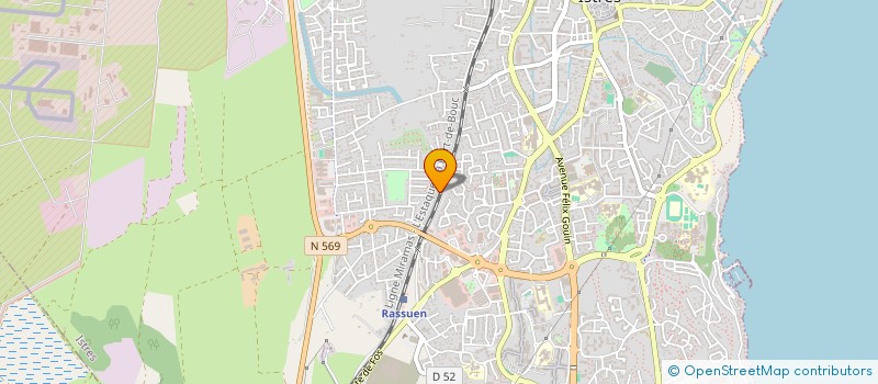 localisation de l'entreprise MONSIEUR BRANDON CHAVALLE  ISTRES