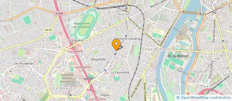 localisation de l'entreprise MONSIEUR BRANDON CHOUNAVONG  TOULOUSE