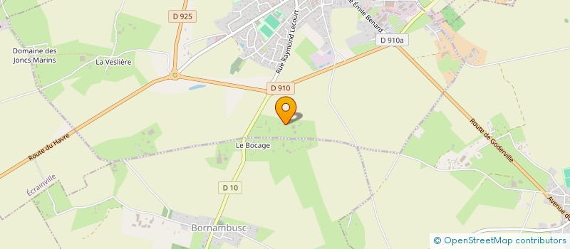 localisation de l'entreprise MONSIEUR BRANDON DEBRIS  GODERVILLE