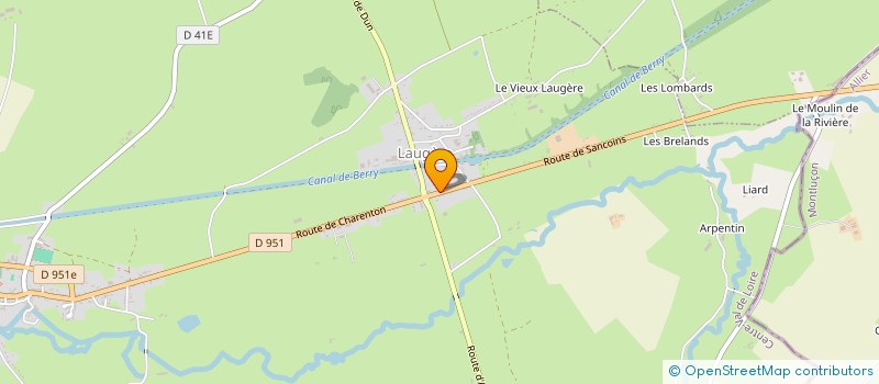 localisation de l'entreprise MONSIEUR BRANDON DELHOUSTAL  CHARENTON-DU-CHER