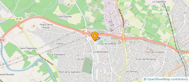localisation de l'entreprise MONSIEUR BRANDON DEMETER à BEZIERS