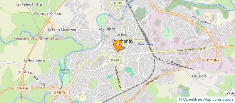 localisation de l'entreprise MONSIEUR BRANDON DENNION  PARTHENAY