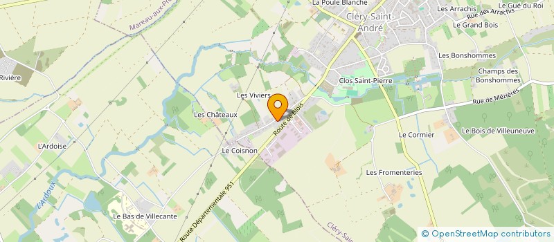 localisation de l'entreprise MONSIEUR BRANDON DESERT à CLERY-SAINT-ANDRE