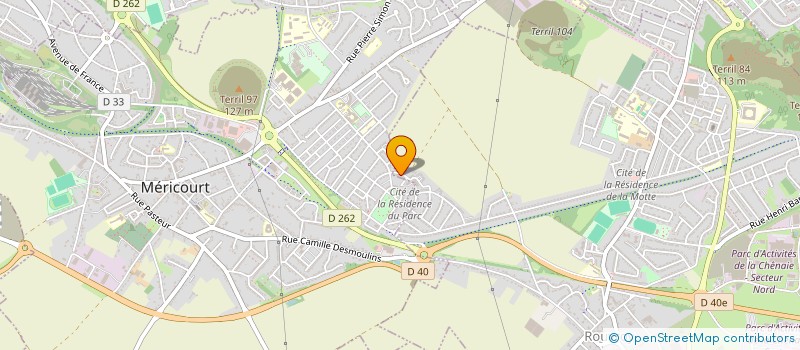 localisation de l'entreprise MONSIEUR BRANDON DEZEURE  ROUVROY