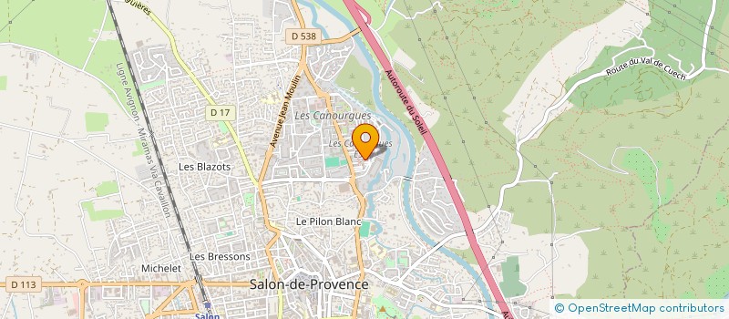 localisation de l'entreprise MONSIEUR BRANDON DOLCINO  LANCON-PROVENCE