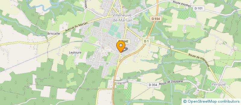 localisation de l'entreprise MONSIEUR BRANDON ESCUDERO  VILLENEUVE-DE-MARSAN