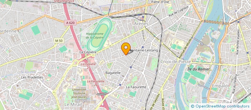 localisation de l'entreprise MONSIEUR BRANDON FOUILLADE  TOULOUSE