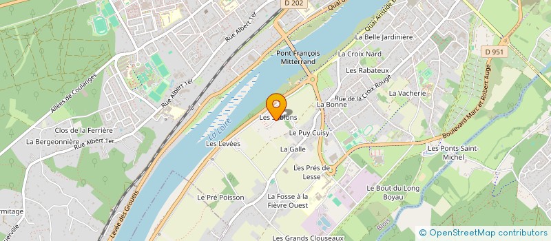 localisation de l'entreprise MONSIEUR BRANDON GARAND  BLOIS