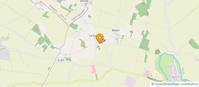 localisation de l'entreprise MONSIEUR BRANDON GENDRE  ROM