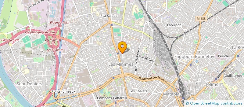 localisation de l'entreprise MONSIEUR BRANDON GUTLEBEN  TOULOUSE